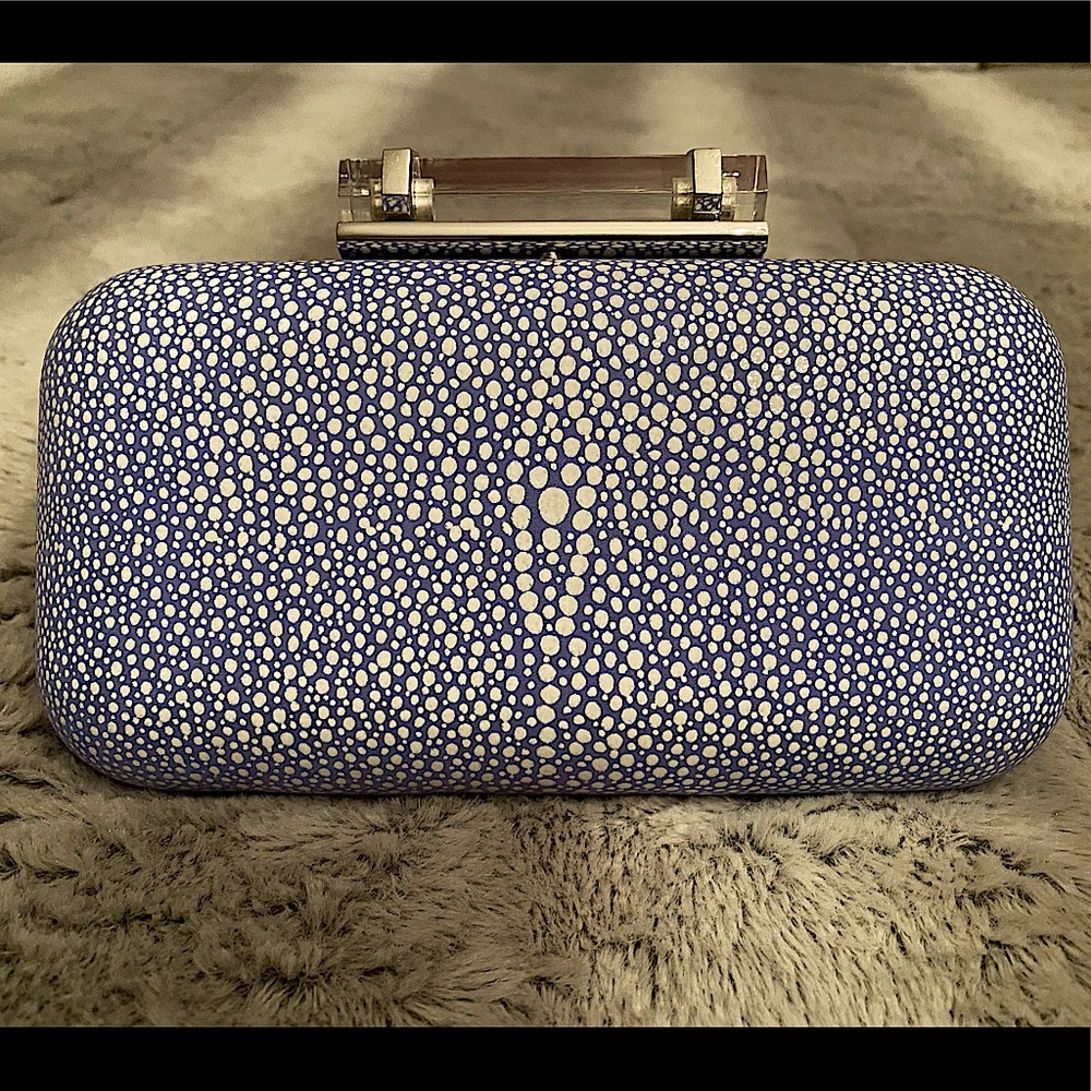 Vince Camuto Blue Clutch